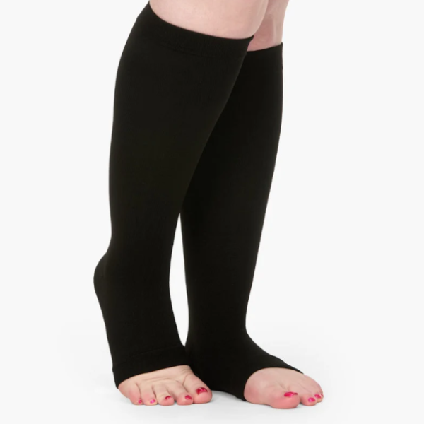 Toeless - Wide Compression Socks